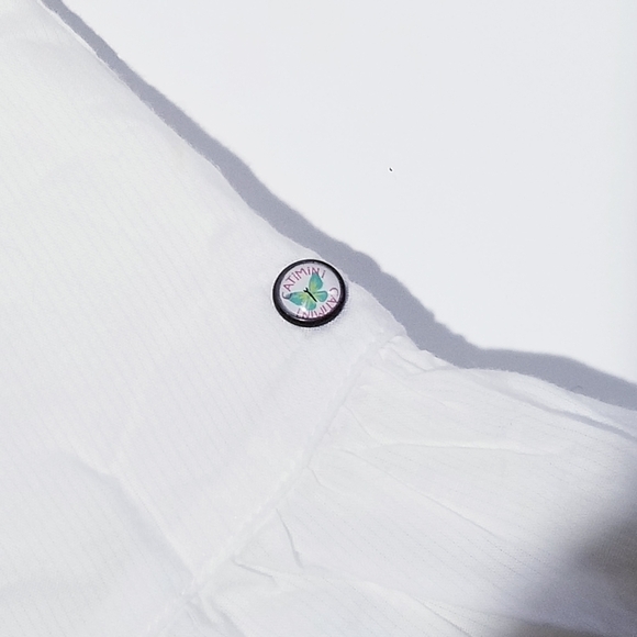 CATIMINI Embroidered Detailed Tunic Top with Ruffle size 10 - Picture 9 of 11